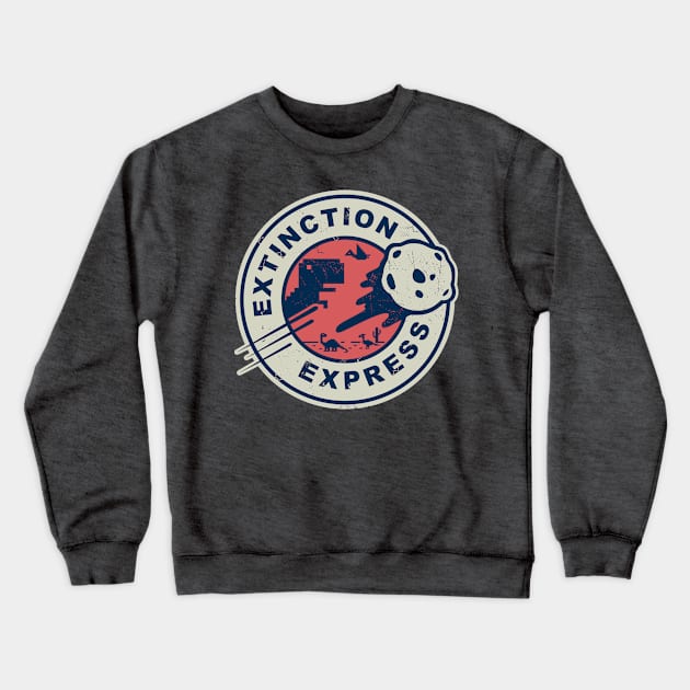 Extinction Express Crewneck Sweatshirt by inkonfiremx